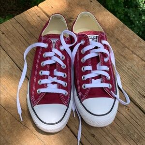 CONVERSE ALL⭐️STAR MAROON SNEAKERS